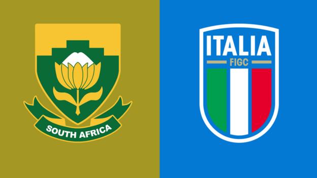 South Africa v Italy