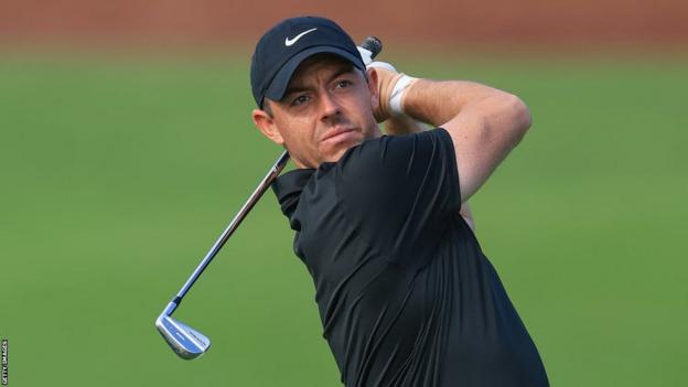 Rory McIlroy at the DP World Tour Championship